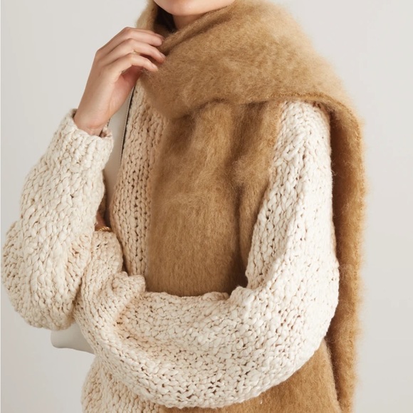 Loewe mohair and wool scarf - Picture 2 of 3